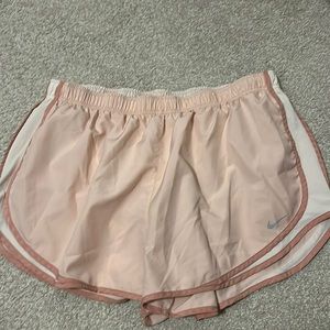 2X pink Nike shorts